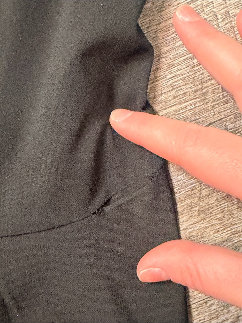 entro Black Short Sleeve Ruffle Hem Mini Dress - Picture 3 of 8